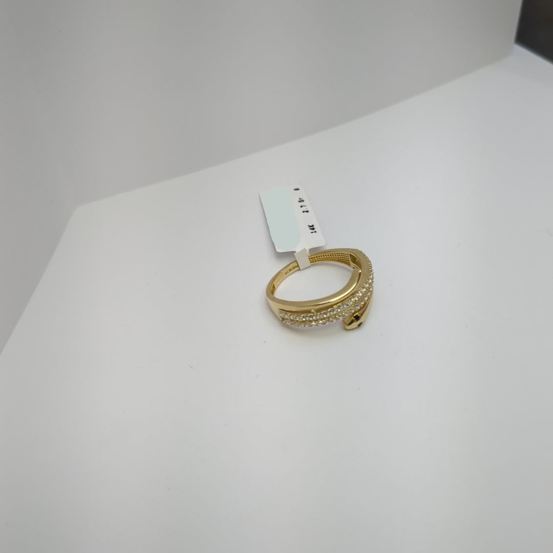 ANILLOS DAMA ORO 14K 2.7 (NUEVO)