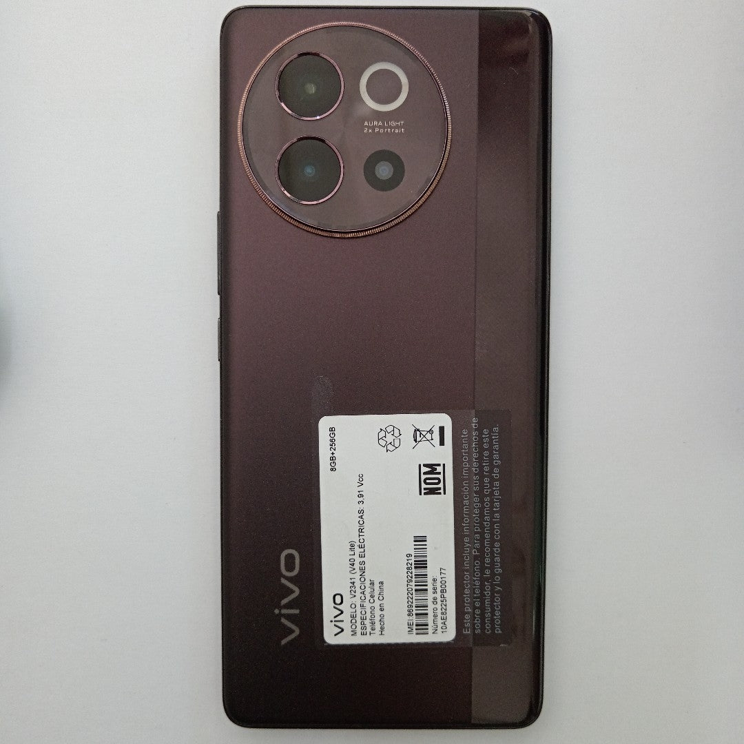 CELULAR VIVO V40 LITE V2341 (2024) 256 GB 8 GB RAM (SEMINUEVO)