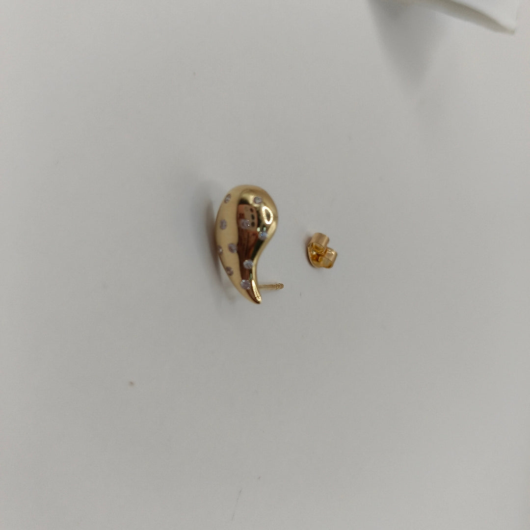 BROQUELES ORO 14K 2.1 (NUEVO)