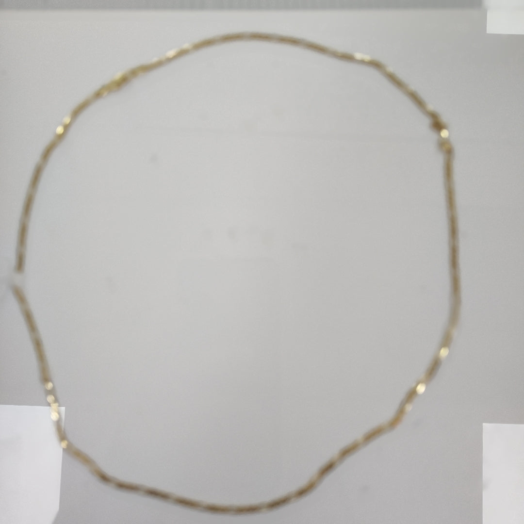 CADENAS CARTIER 3*1 AMARILLA ORO 14K 5.1 (NUEVO)