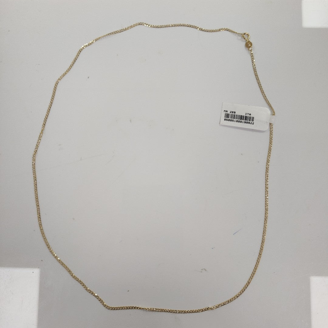 CADENAS BARBADA DIAMANTADA ORO 14K 2 (NUEVO)