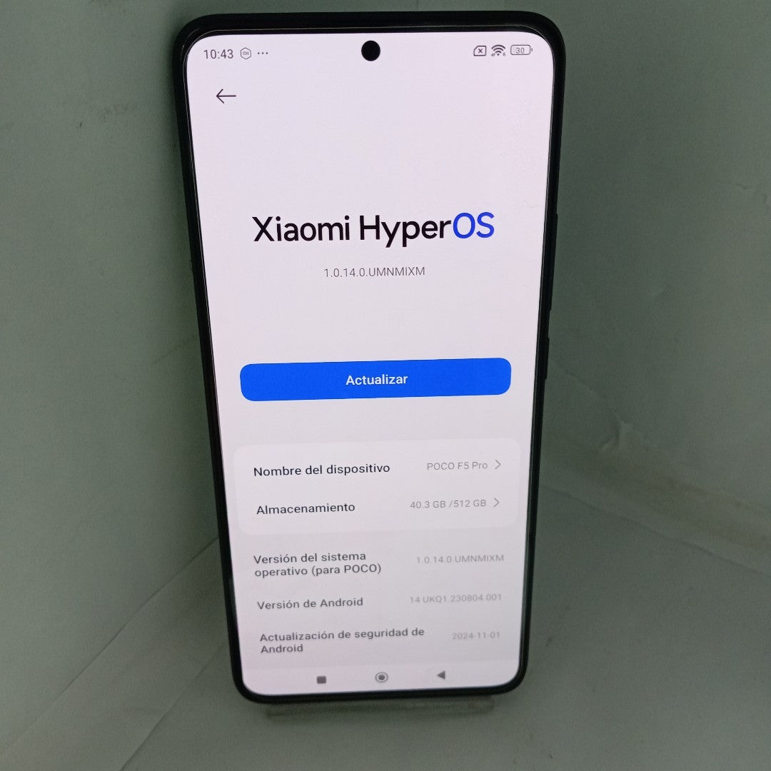 CELULAR XIAOMI POCO F5 PRO 23013PC75G (2023) 512 GB 12 GB RAM (SEMINUEVO)