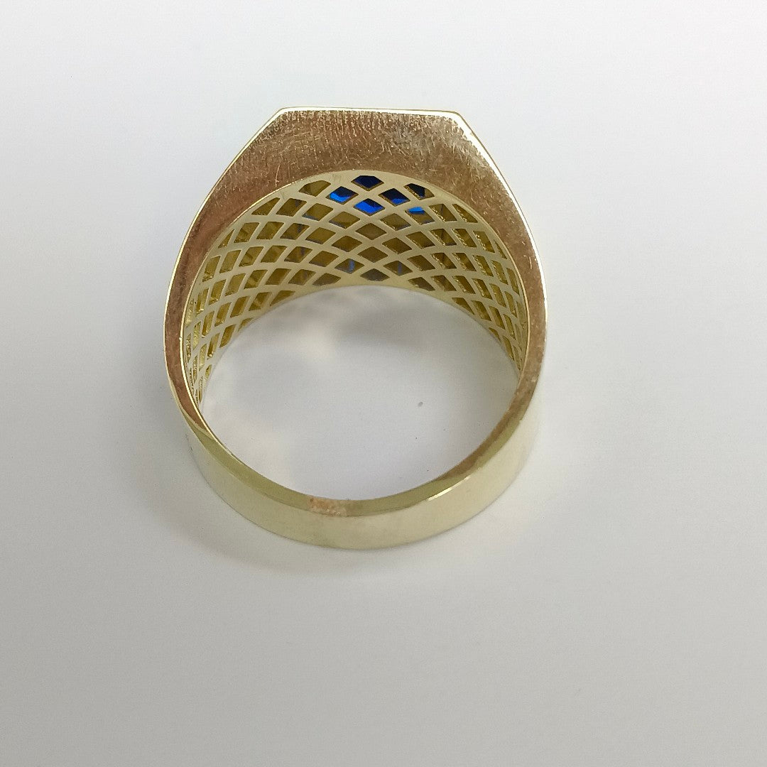 ANILLOS CABALLERO ORO 10K 8.2 (NUEVO)
