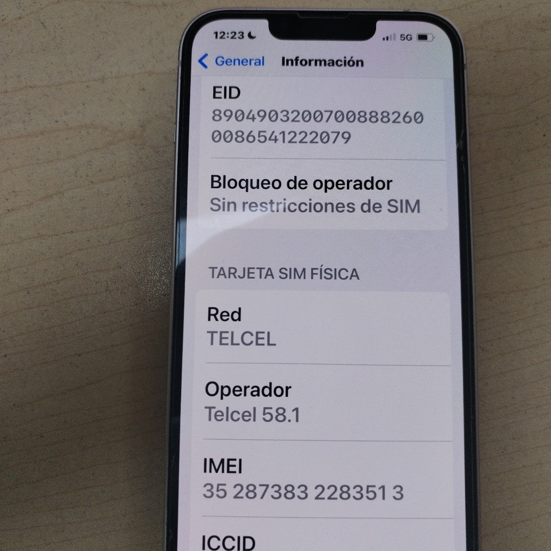 CELULAR APPLE IPHONE 13 A2631 512 GB 4 GB RAM (SEMINUEVO)