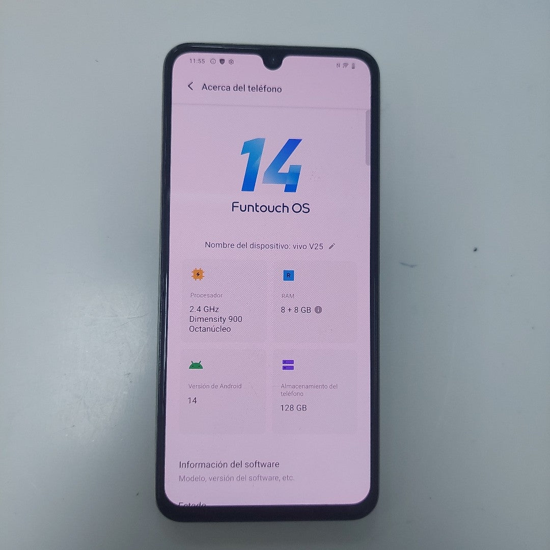 CELULAR VIVO V25 V2202 128 GB 8 GB RAM (SEMINUEVO)