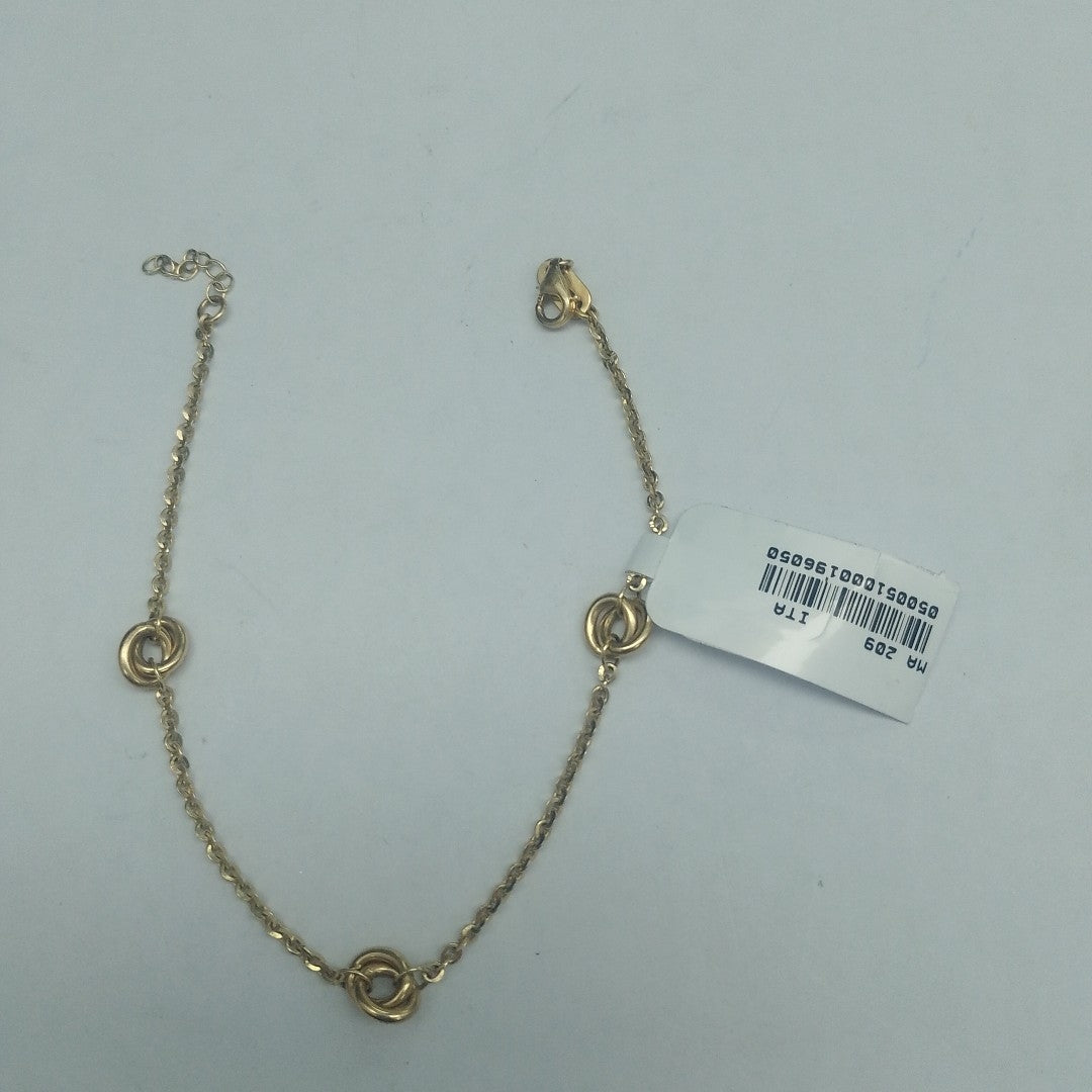 CADENAS VALENTINA/ESPEJO ORO 14K 3.4 (NUEVO)