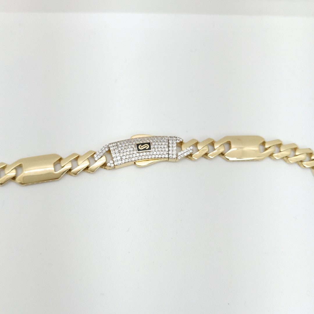 CADENA MONACO ORO 10K 20.5 (NUEVO)