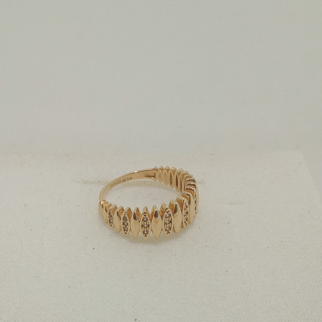 ANILLOS DAMA ORO 14K 3.8 (NUEVO)