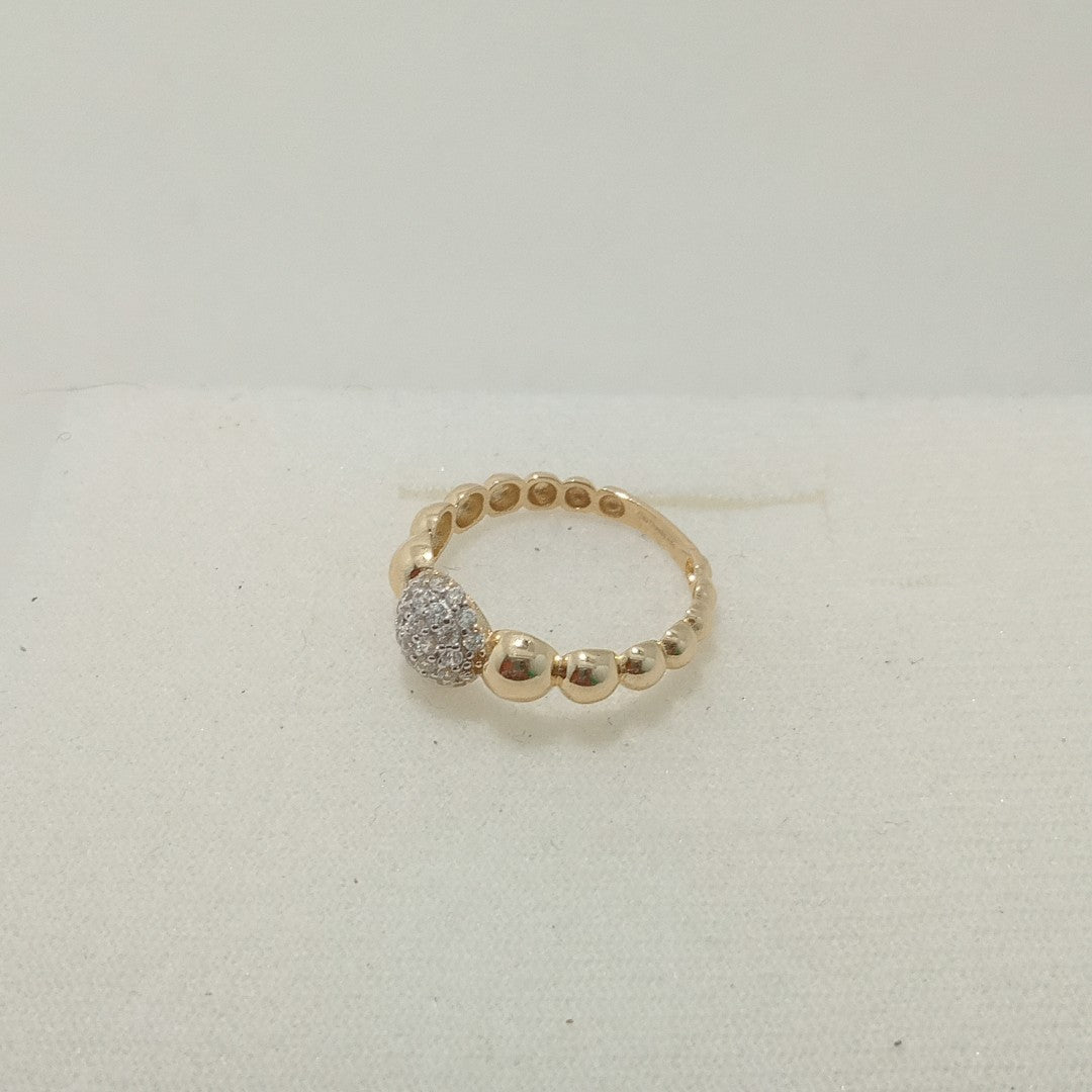 ANILLOS DAMA ORO 14K 2 (NUEVO)