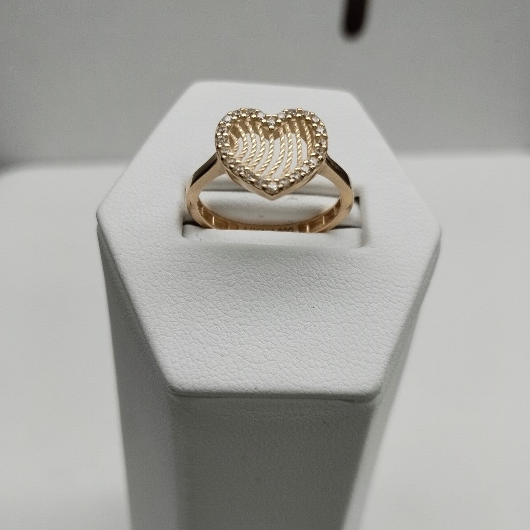 ANILLOS DAMA ORO 14K 2 (NUEVO)