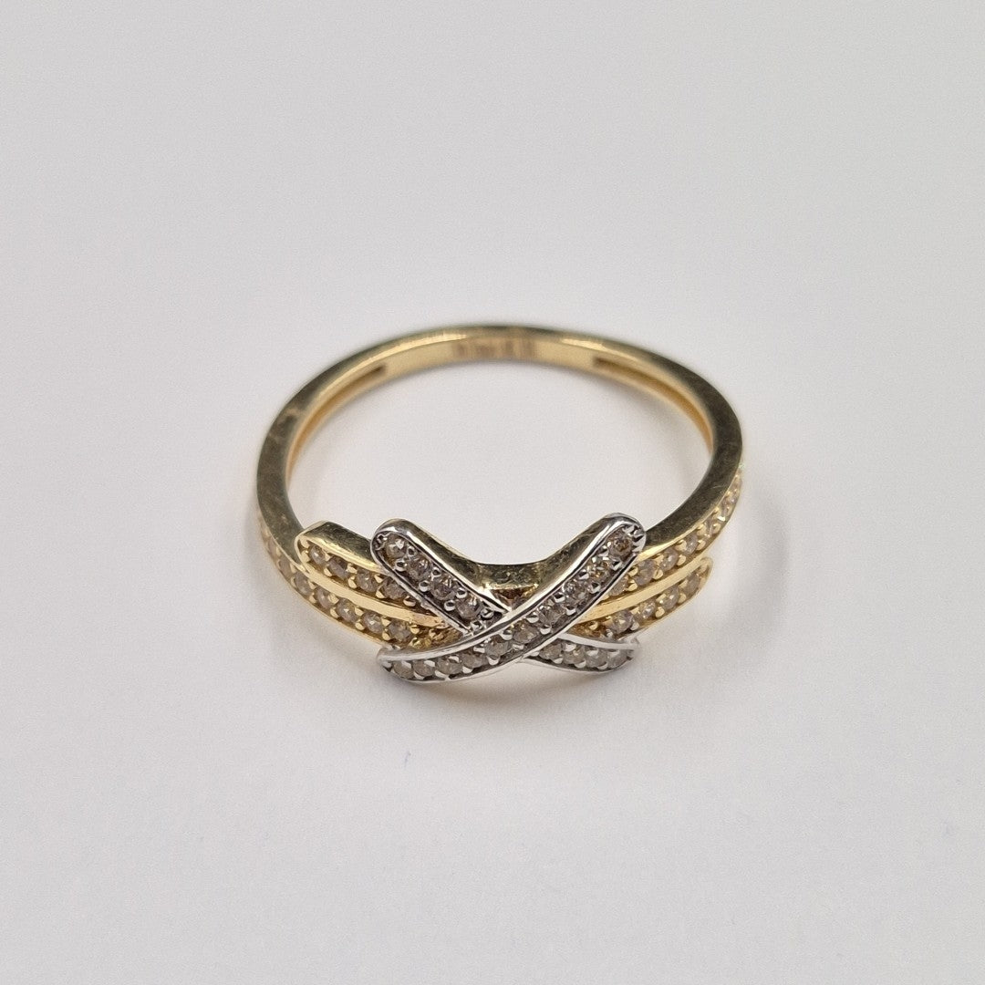 ANILLOS DAMA ORO 14K 2 (NUEVO)