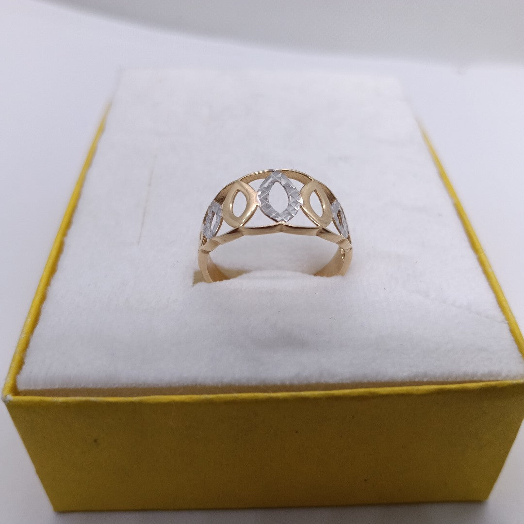 ANILLOS DAMA ORO 14K 2 (NUEVO)