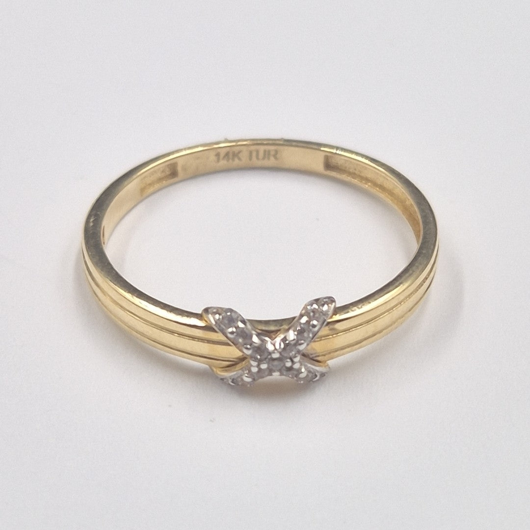 ANILLOS DAMA ORO 14K 1.5 (NUEVO)