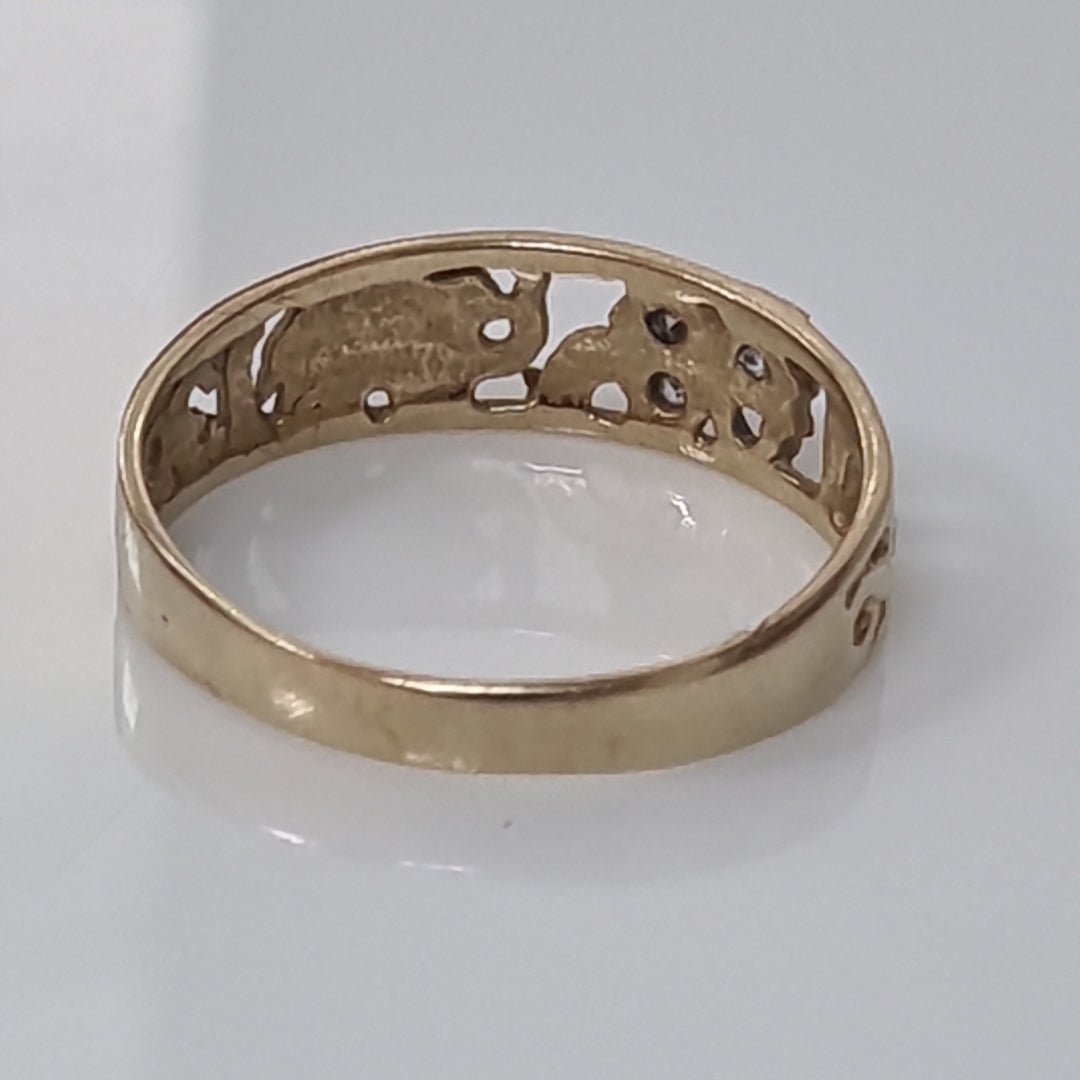 ANILLITO ORO 10 K 1,60 GRMS (SEMINUEVO)