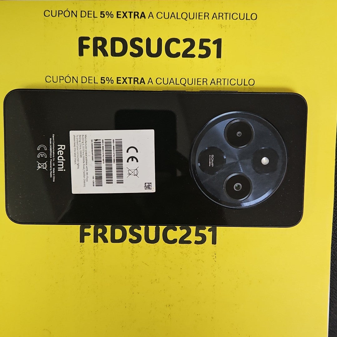 CELULAR XIAOMI REDMI 14C 2409BRN2CA (2024) 256 GB 8 GB RAM (SEMINUEVO)