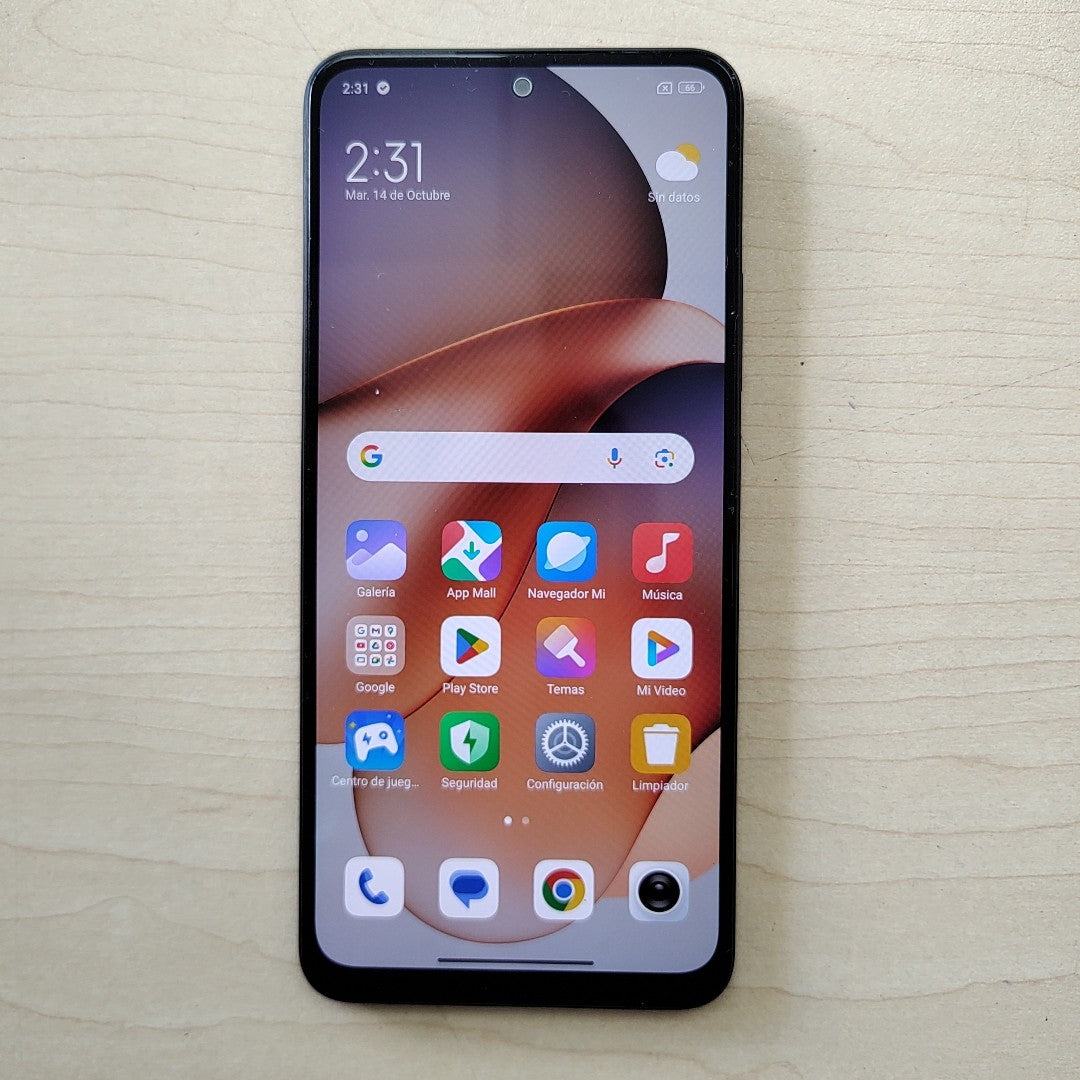 CELULAR XIAOMI REDMI NOTE 12 23028RA60L (2022) 128 GB 4 GB RAM (SEMINUEVO)