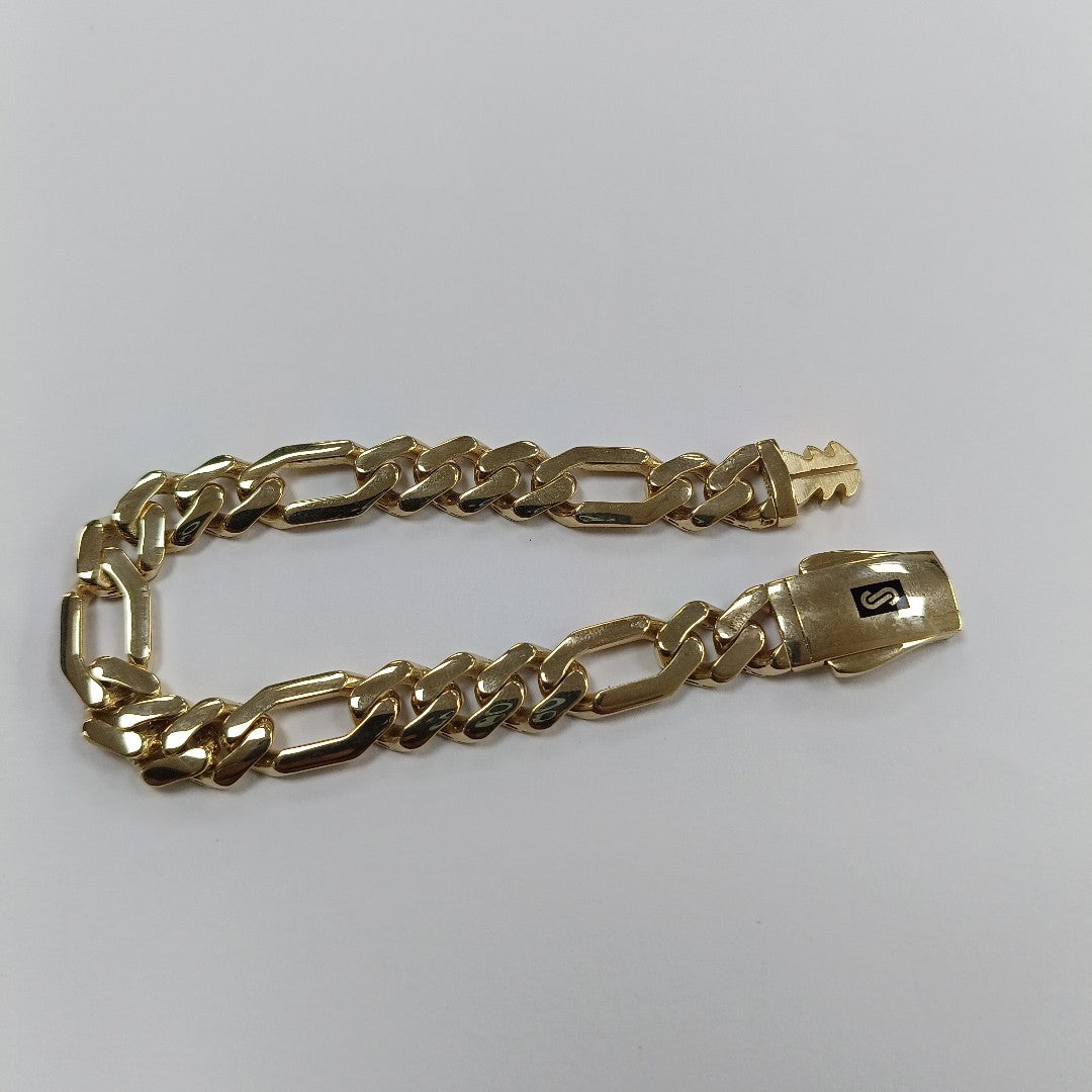 PULSERA MONACO ORO 14K 10.7 (NUEVO)