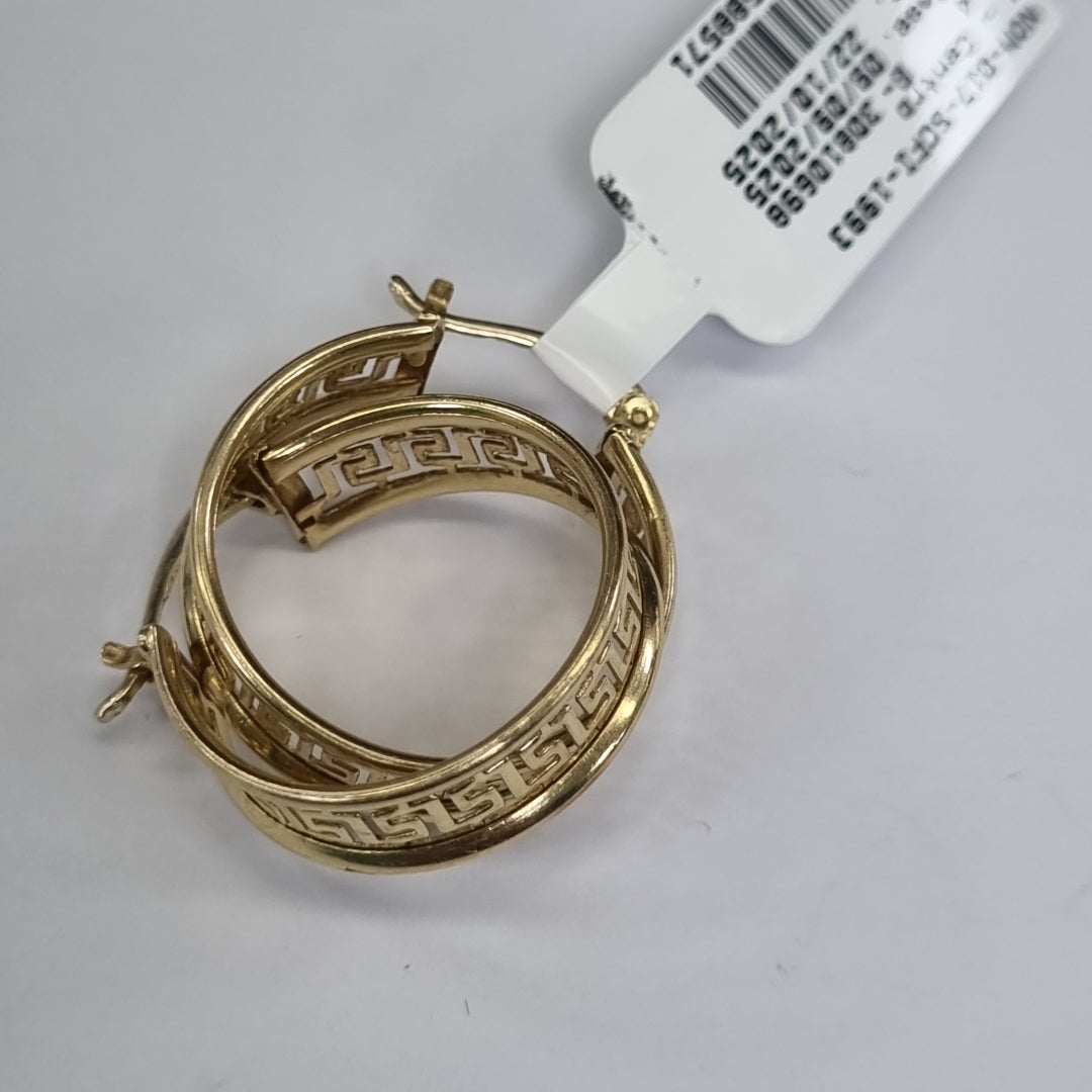 ARRACADAS PAR. ORO. 14 K 4.5 GRMS (SEMINUEVO)