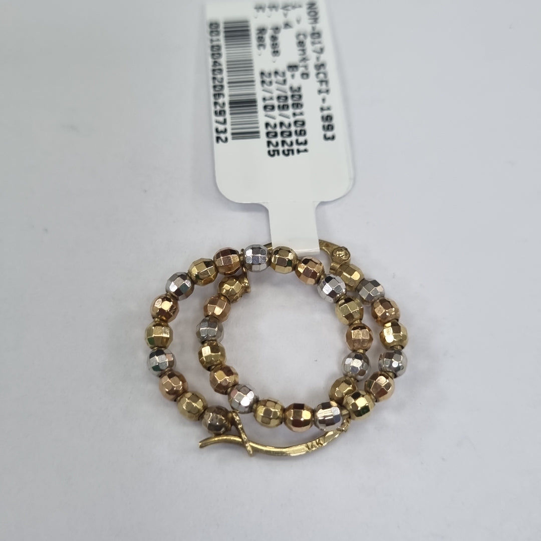 ARRACADAS PAR. ORO. 14 K 2.8 GRMS (SEMINUEVO)