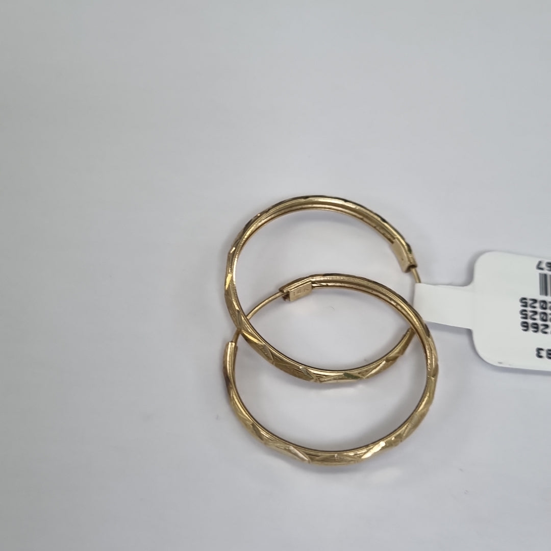 ARRACADAS PAR. ORO. 14 K 1.7 GRMS (SEMINUEVO)