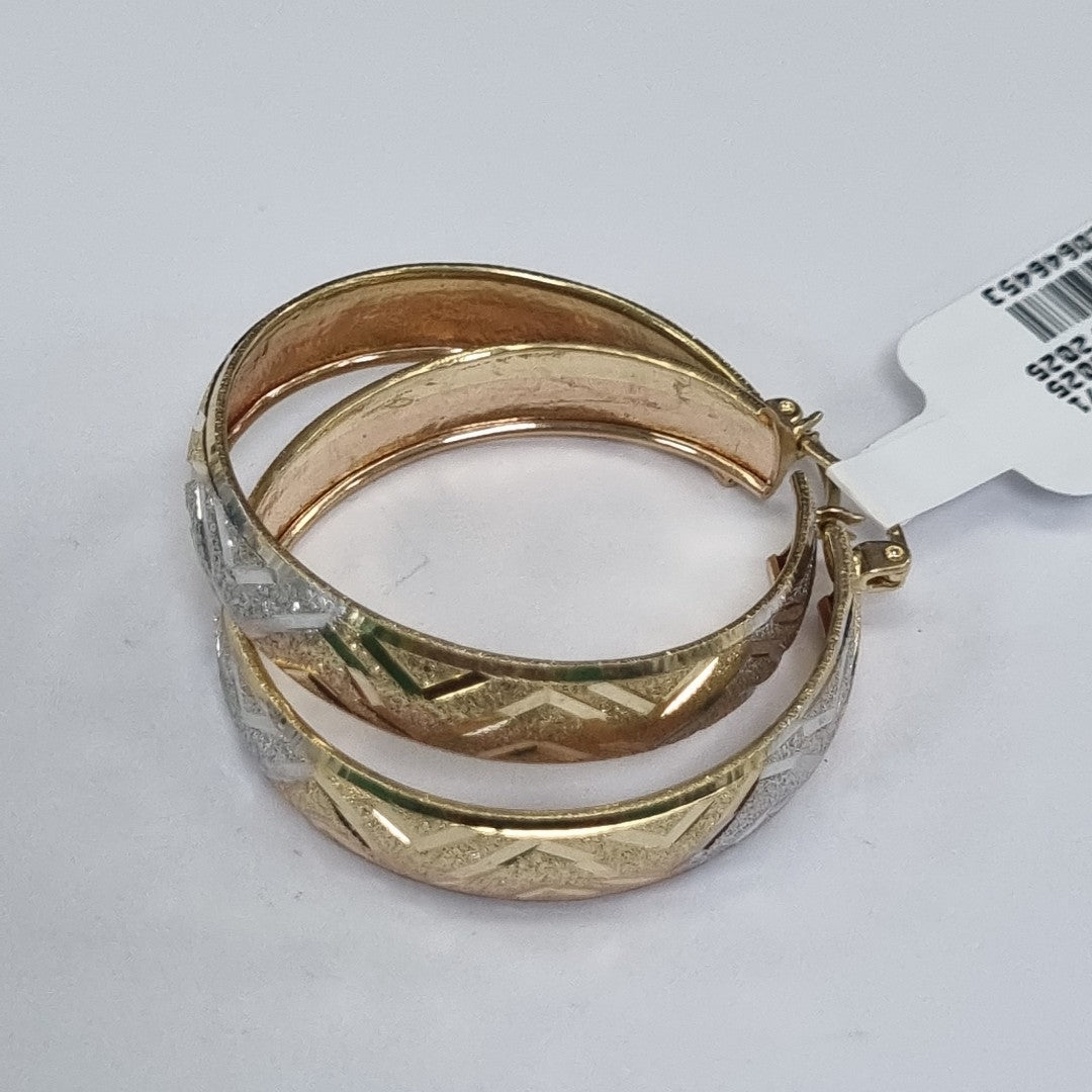 ARRACADAS PAR. ORO. 14 K 5.3 GRMS (SEMINUEVO)