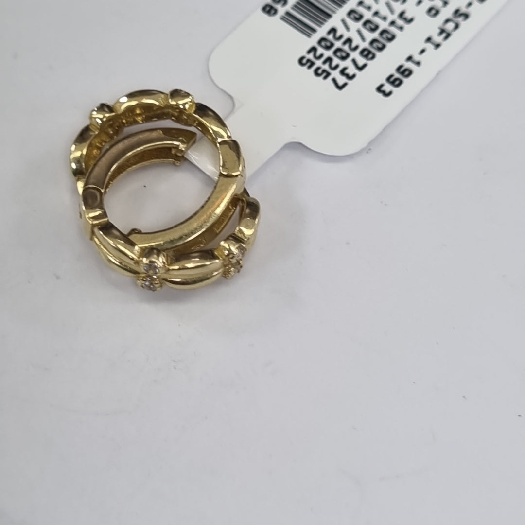 ARRACADAS PAR. ORO. 14 K 1.9 GRMS (SEMINUEVO)
