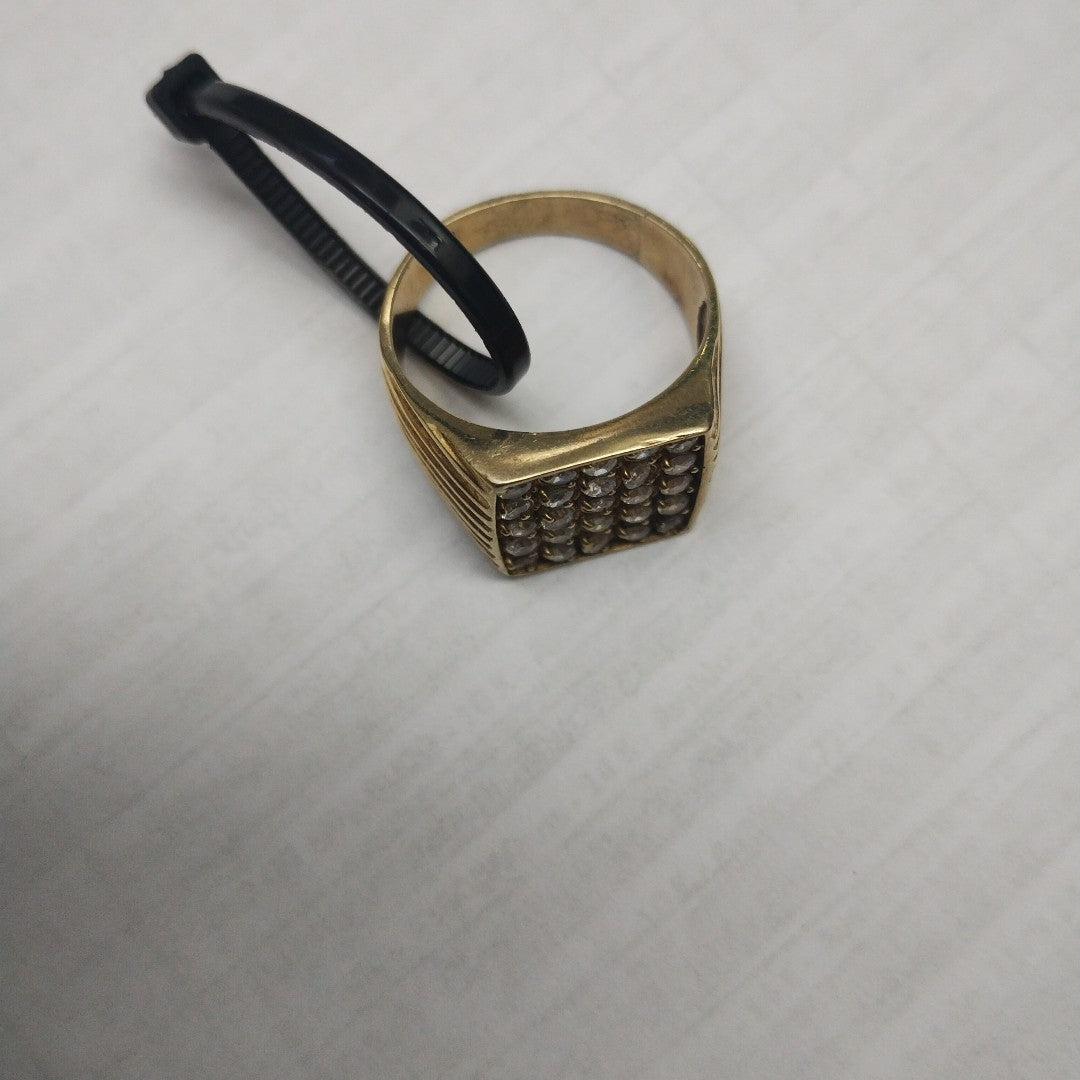 ANILLO. ORO. 10 K 6.5 GRMS (SEMINUEVO)
