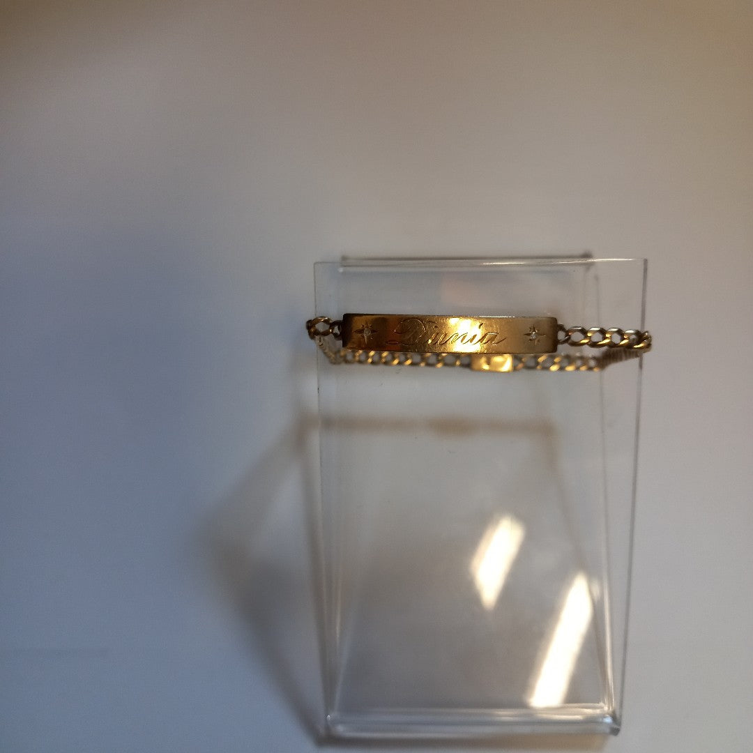 ESCLAVA. ORO. 14 K 9.1 GRMS (SEMINUEVO)
