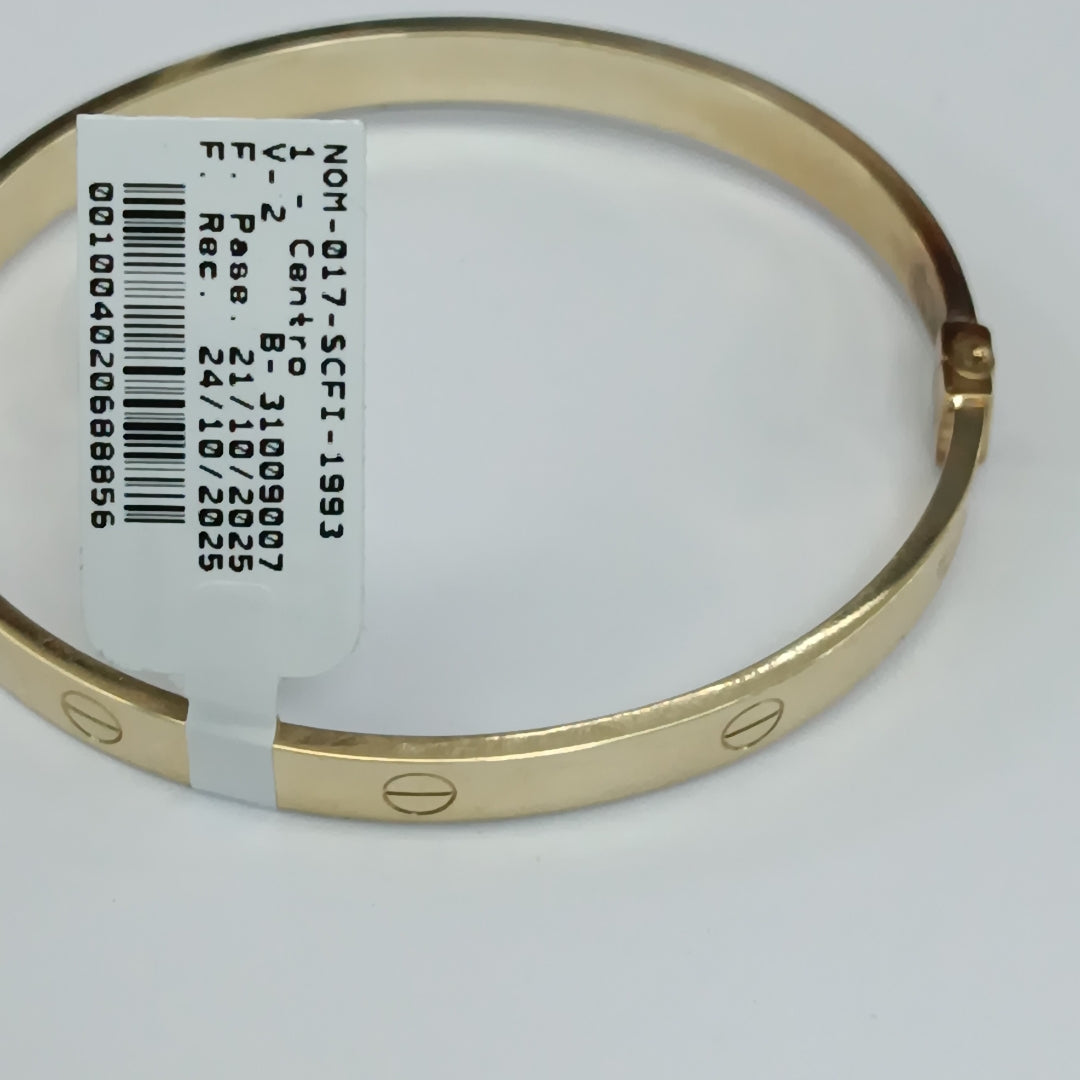 BRAZALETE. ORO. 10 K 8.8 GRMS (SEMINUEVO)