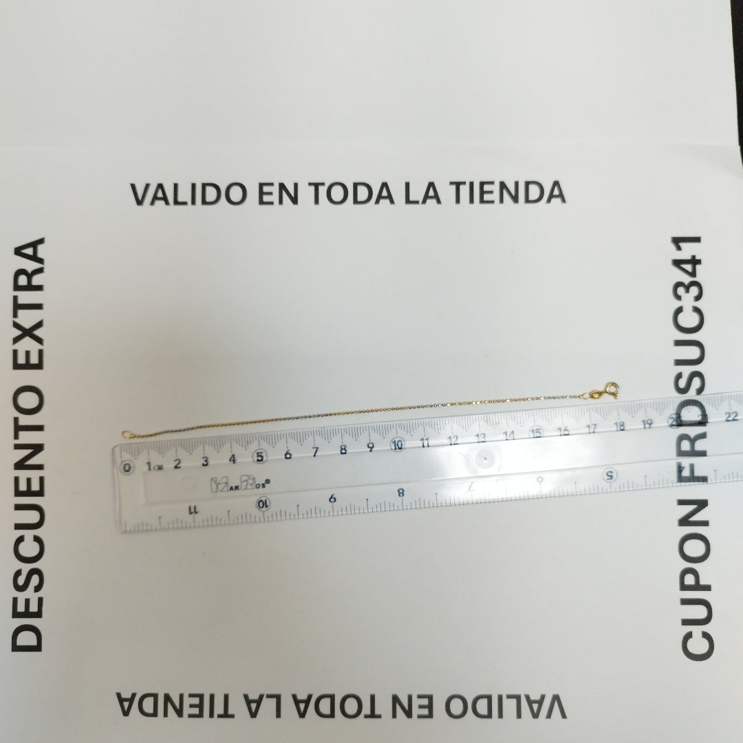 PULSERA ORO,RODIADO 10 K 0,90 GRMS (SEMINUEVO)