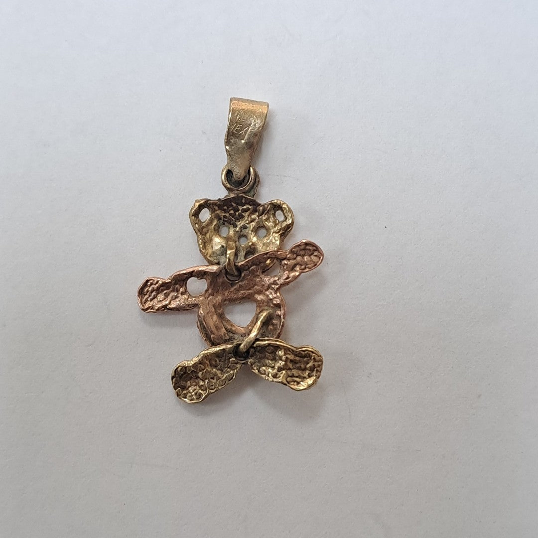 DIJE ORO,ORO COMBINADO 10 K 1,90 GRMS (SEMINUEVO)