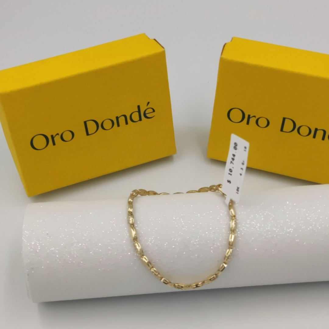PULSERAS DAMA ORO 10K 4.3 (NUEVO)
