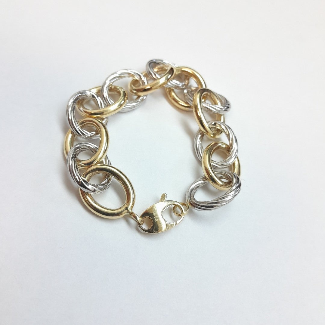 PULSERAS DAMA ORO 14K 12.3 (NUEVO)