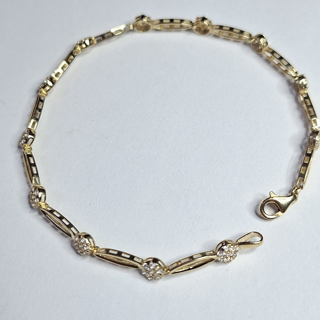 PULSERAS DAMA ORO 14K 4.2 (NUEVO)