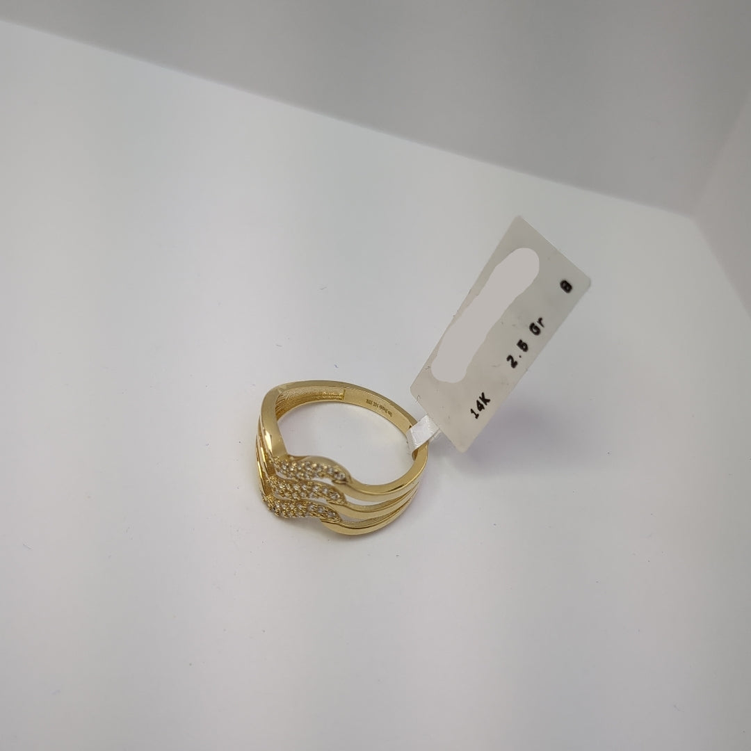 ANILLOS DAMA ORO 14K 2.5 (NUEVO)