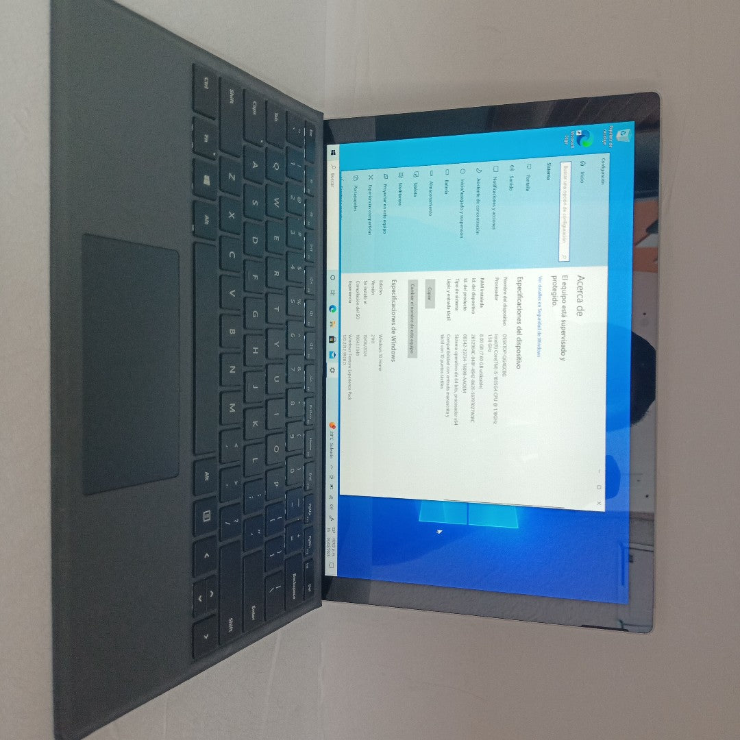TABLETA MICROSOFT SURFACE PRO 7 1866 128 GB SSD 8 GB RAM (SEMINUEVO)