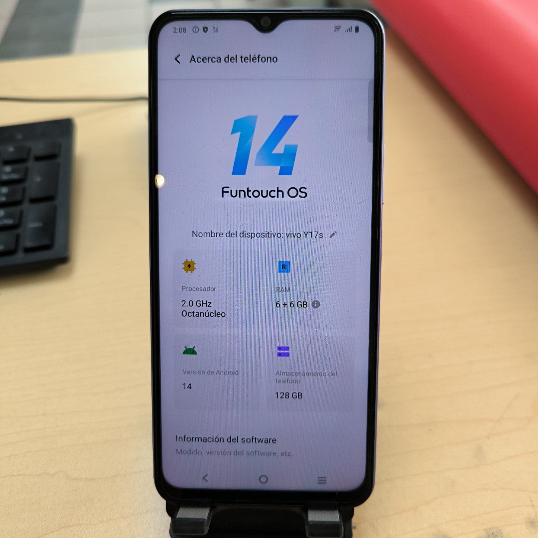 CELULAR VIVO Y17 S V2310 (2023) 128 GB 6 GB RAM (SEMINUEVO)