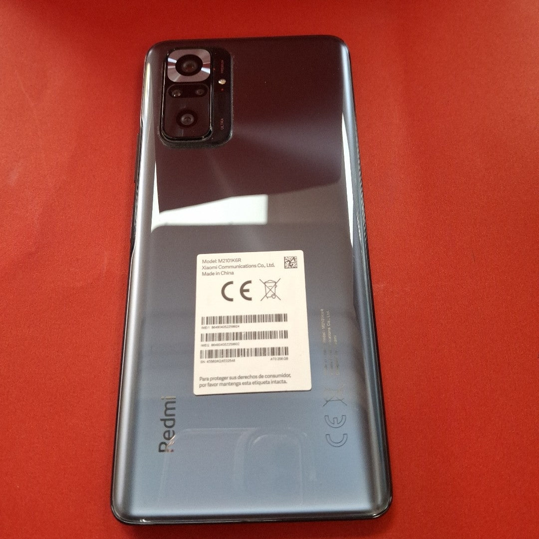 CELULAR XIAOMI REDMI NOTE 10 PRO M2101K6R 256 GB 8 GB RAM (SEMINUEVO)