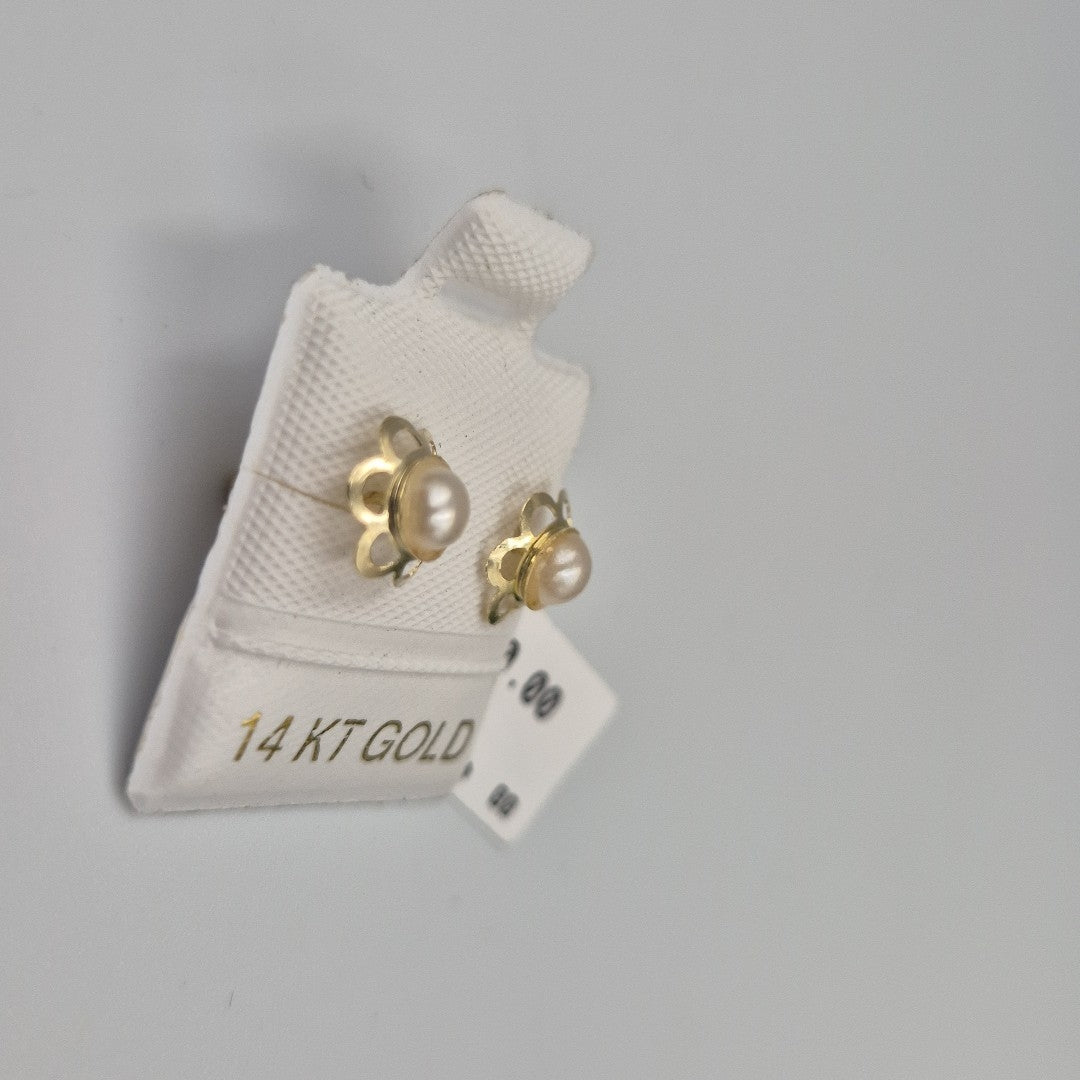 BROQUELES ORO 14K 1 (NUEVO)