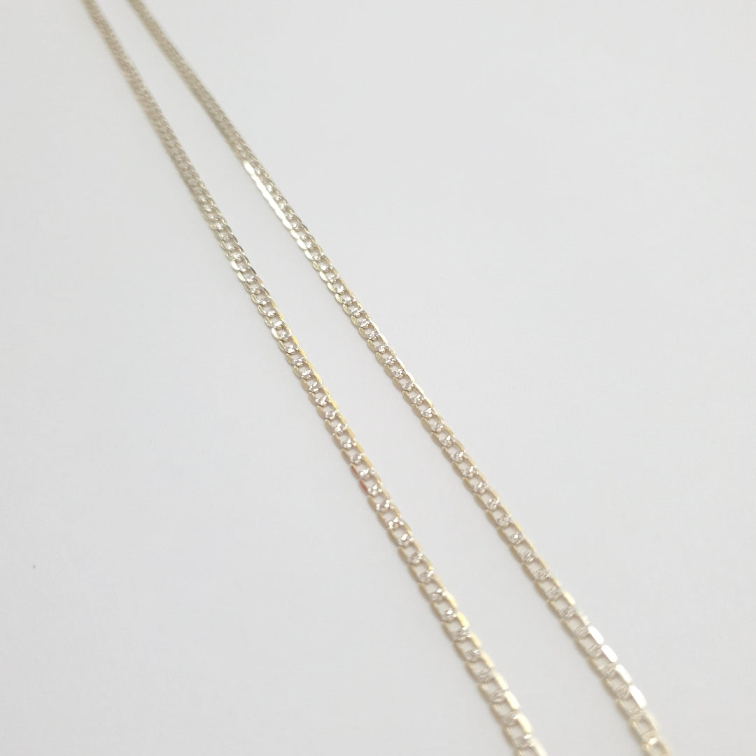 CADENAS BARBADA DIAMANTADA ORO 14K 5 (NUEVO)