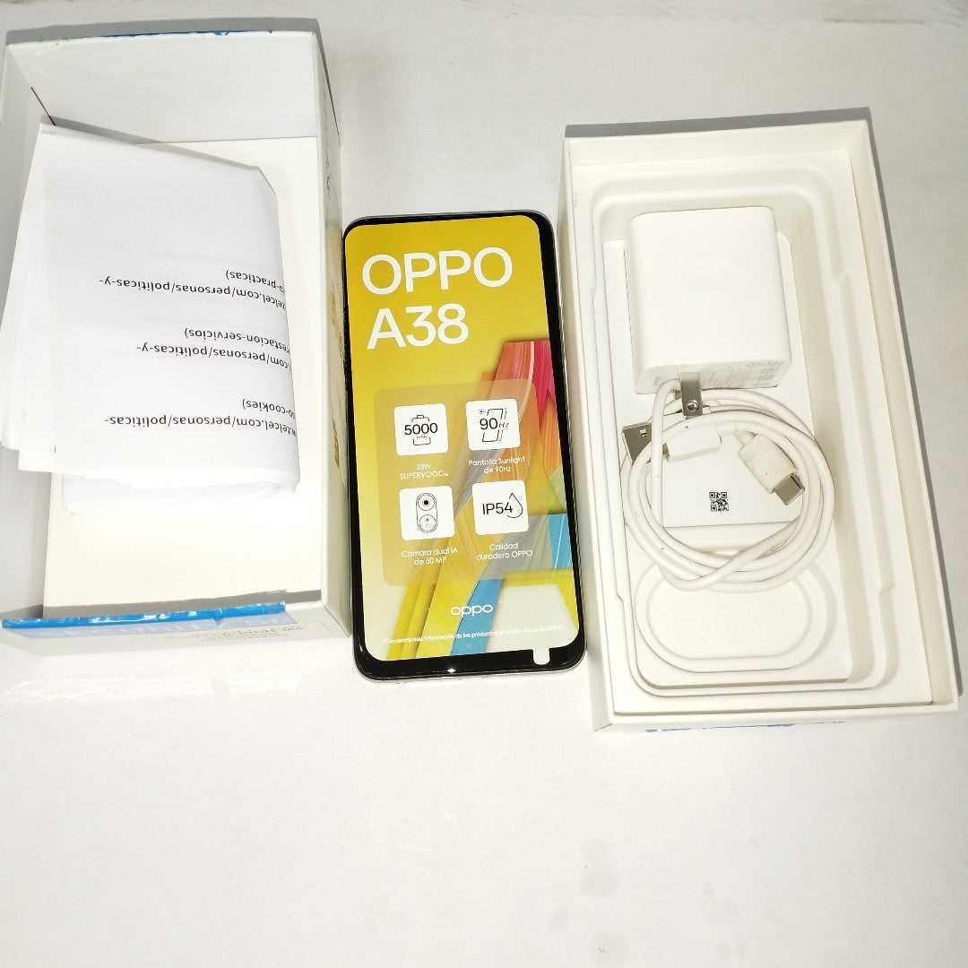 CELULAR OPPO A38 CPH2579 (2023) 128 GB 4 GB RAM (SEMINUEVO)