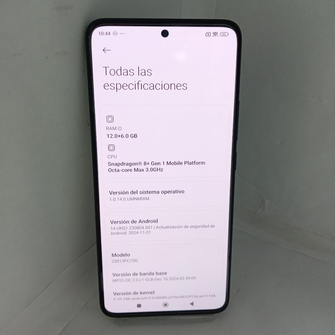 CELULAR XIAOMI POCO F5 PRO 23013PC75G (2023) 512 GB 12 GB RAM (SEMINUEVO)