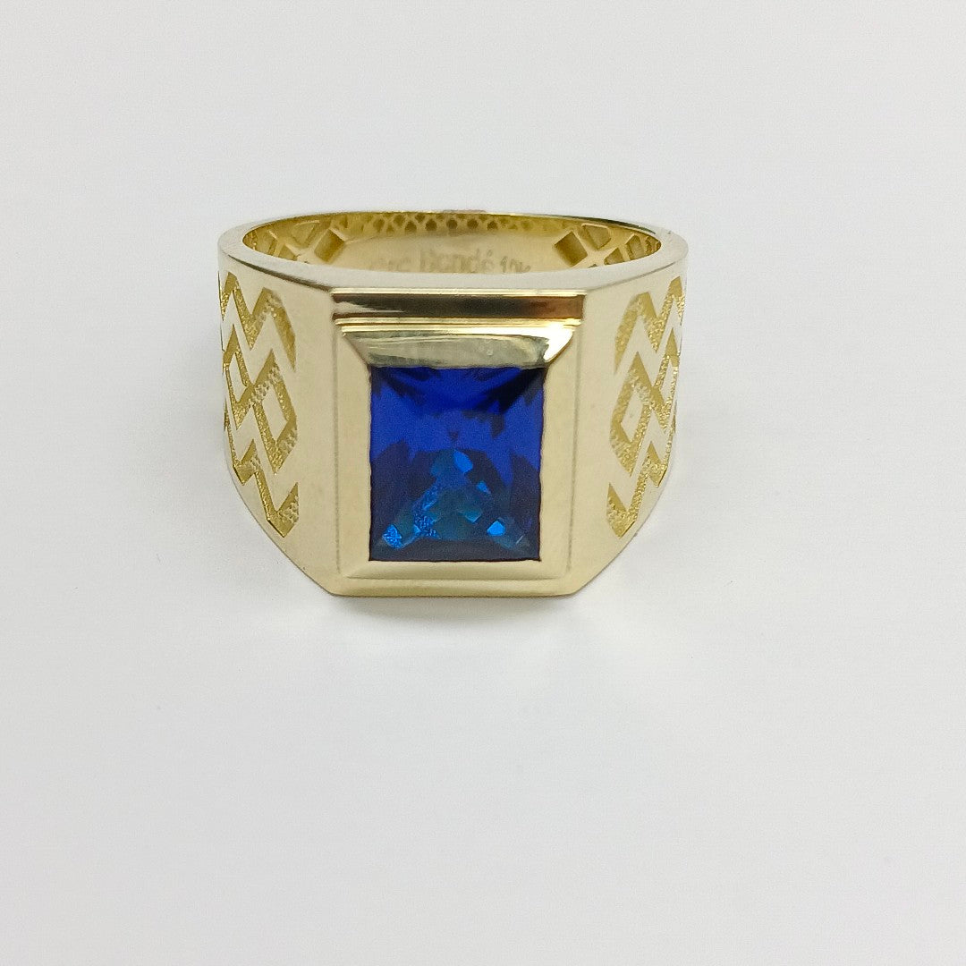 ANILLOS CABALLERO ORO 10K 8.2 (NUEVO)