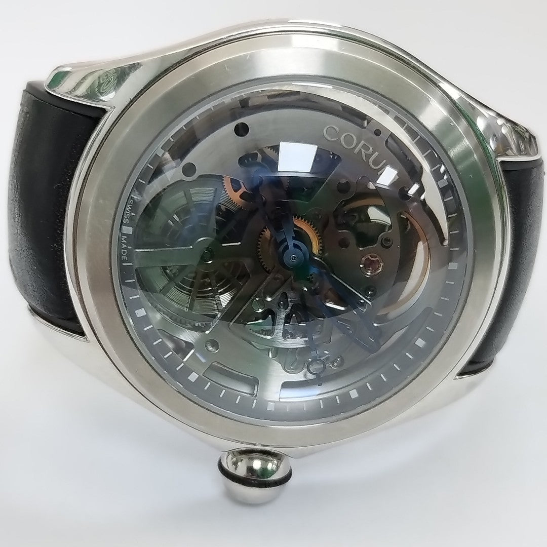 RELOJ CABALLERO CORUM BUBBLE SKELETO (SEMINUEVO)