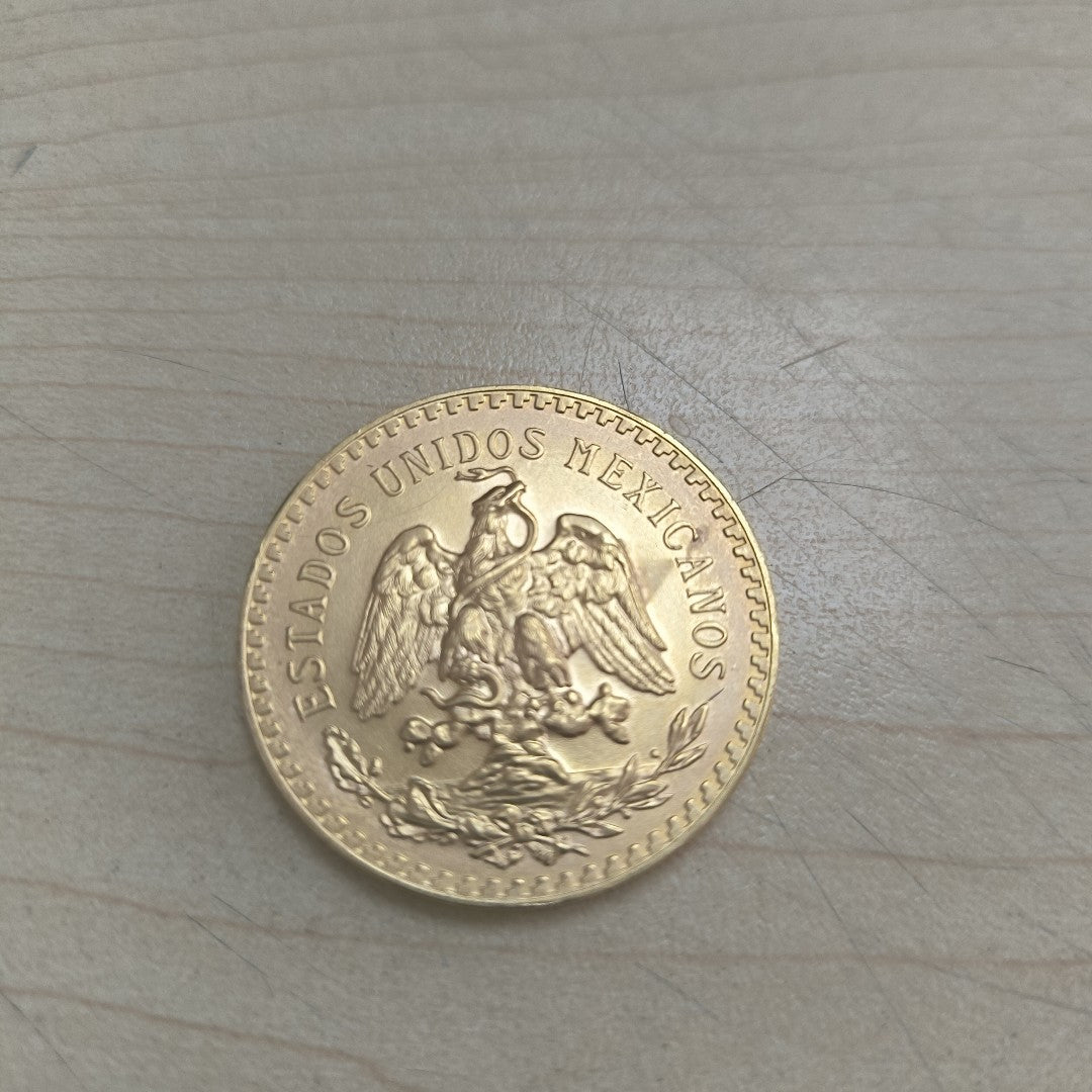 K1 41,60 GRMS - DTO. 0,00 GRMS - 21 K - AVALÚO 71884,80 * IDENTIFICACIÓN MONEDA NOMINATIVA * MONEDAS PESOS 50 PESOS (SEMINUEVO)