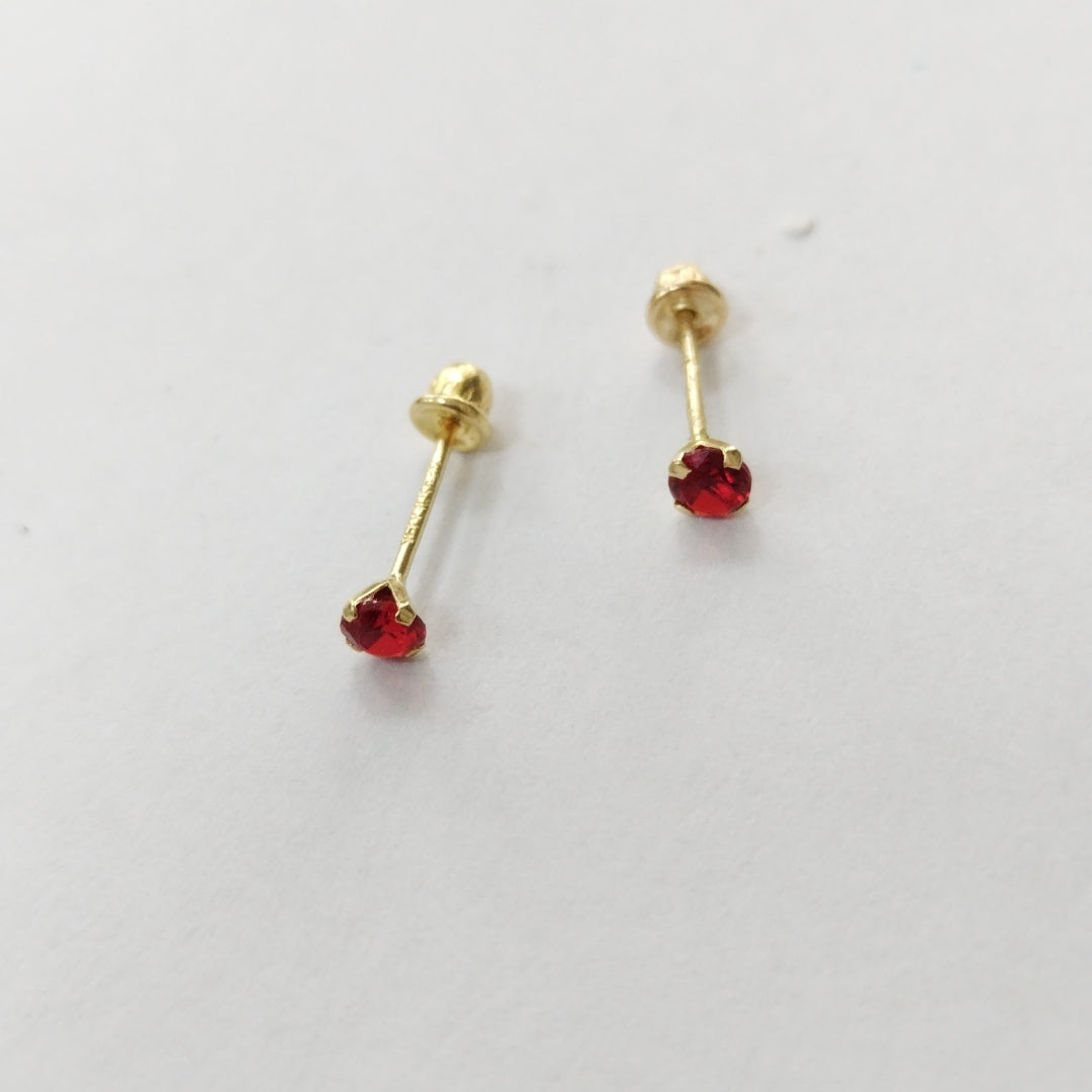 BROQUELES ORO 14K 1 (NUEVO)