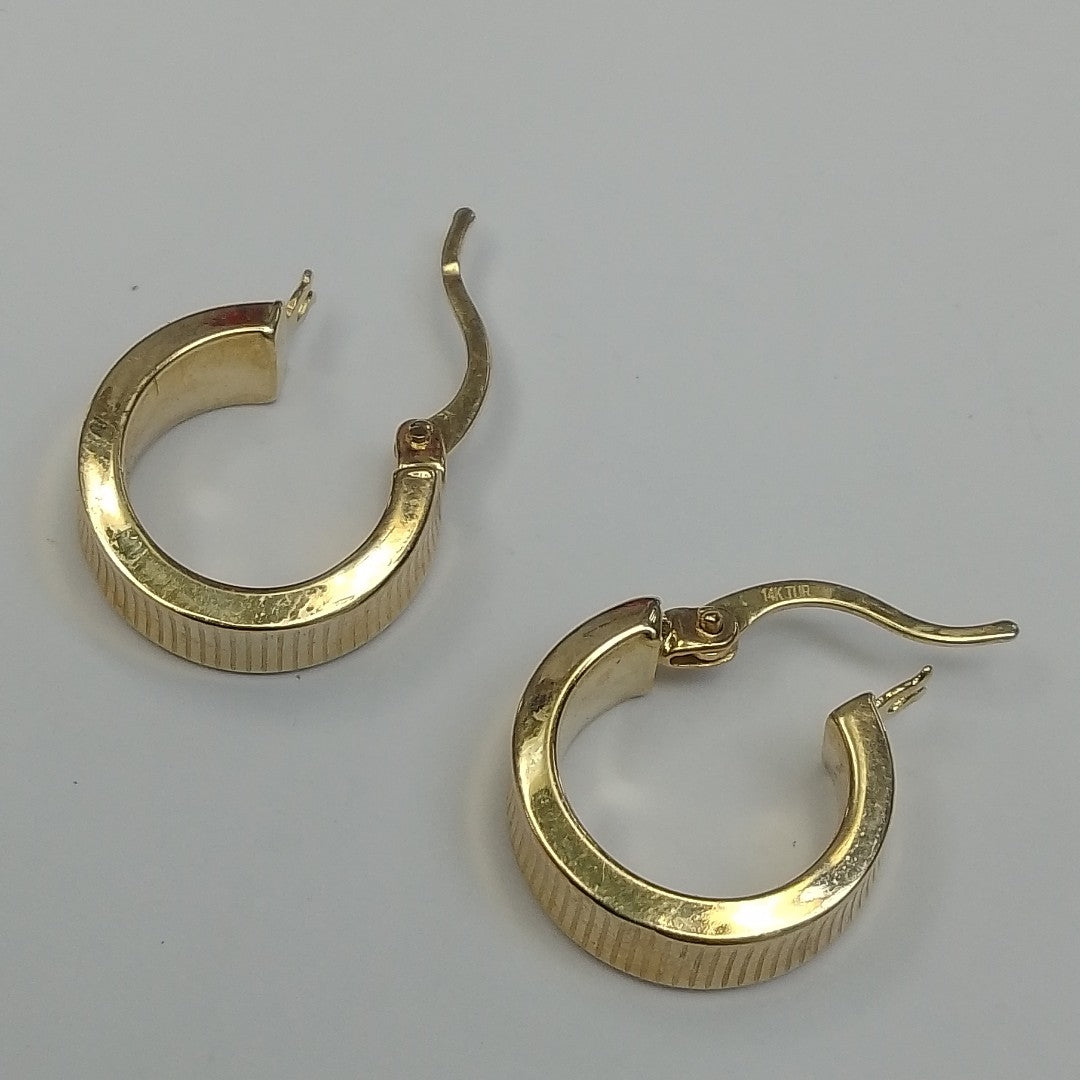 ARRACADAS ORO 14K 1.6 (NUEVO)