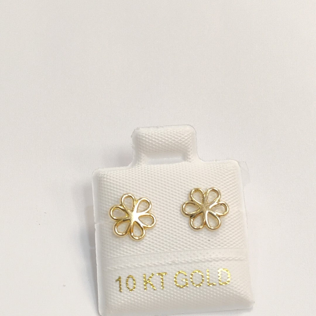 BROQUELES ORO 10K 1 (NUEVO)