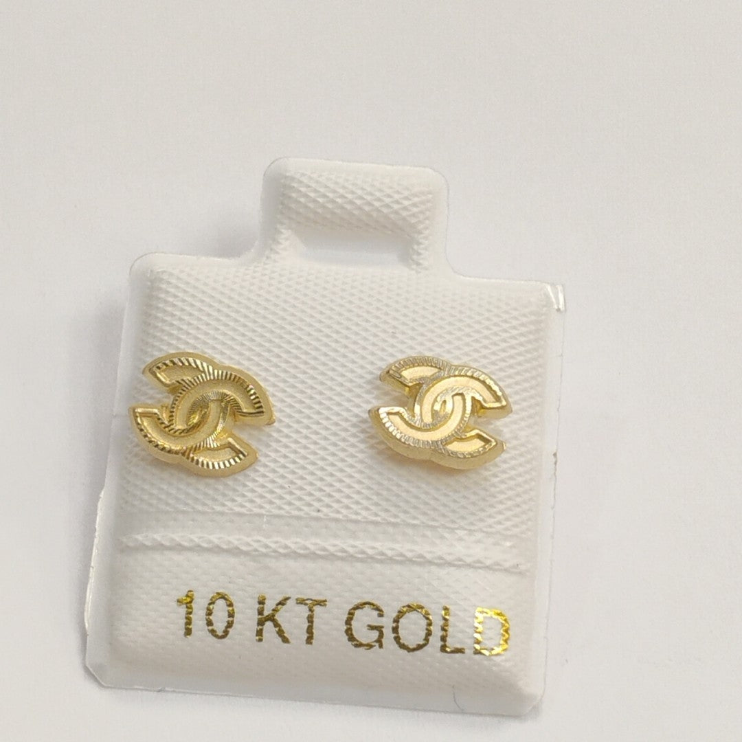 BROQUELES ORO 10K 1 (NUEVO)
