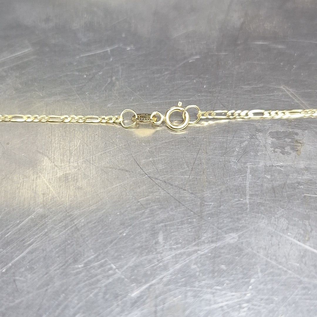 CADENAS CARTIER 3*1 AMARILLA ORO 14K 1.9 (NUEVO)